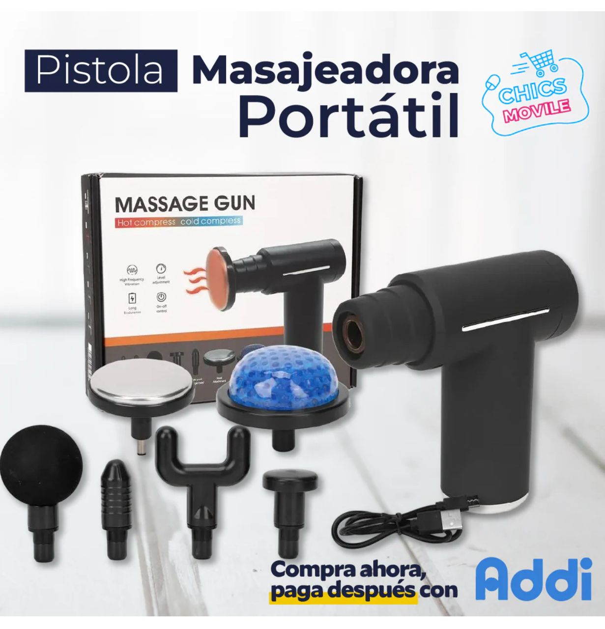 Pistolet de Massage Portable